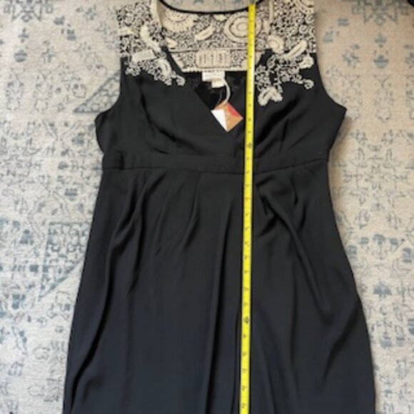 🧡3/15 NWT Anthropologie Meadow Rue Embroidered Lace Tulip Midi Dress Women's 12 - Picture 10 of 14